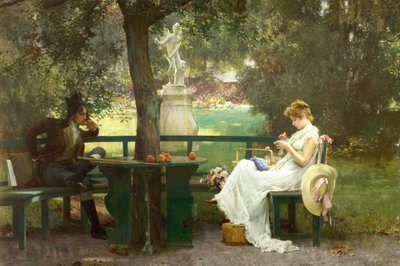 In Love, 1888 by Marcus Stone